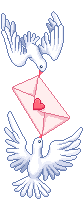 Gif animé amour oiseaux